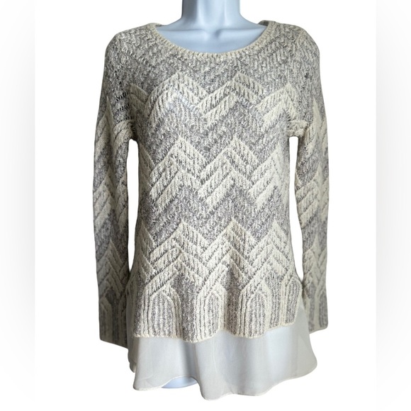 LUCKY BRAND KNIT SWEATER - Picture 1 of 5